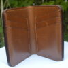 Classic Tan Leather Bifold Wallet