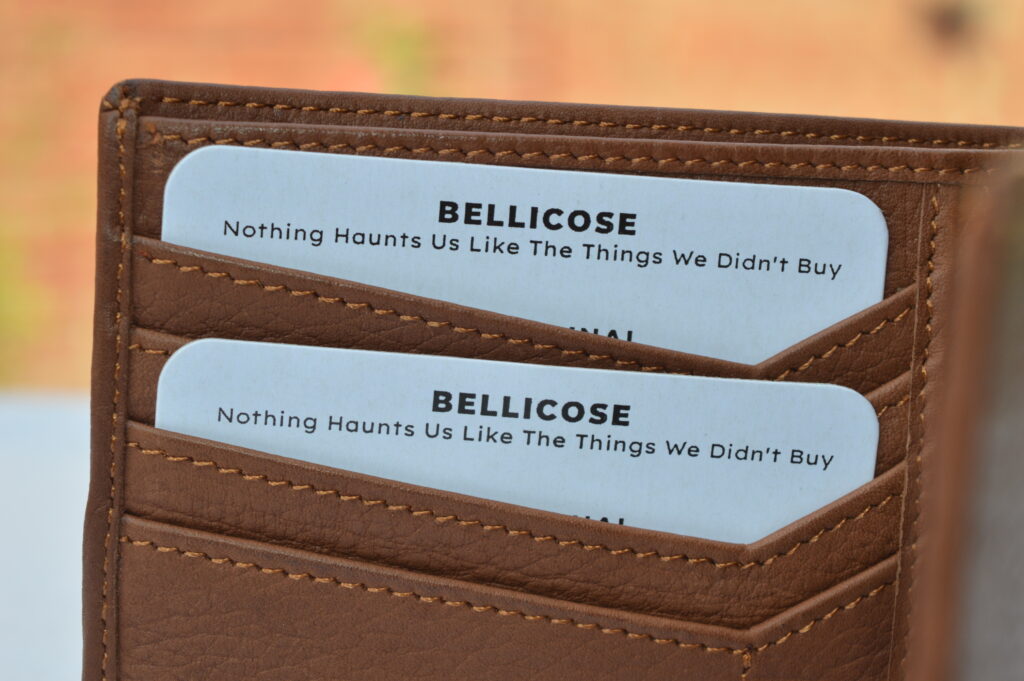 Bellicose Brown Pebbled Leather Wallet